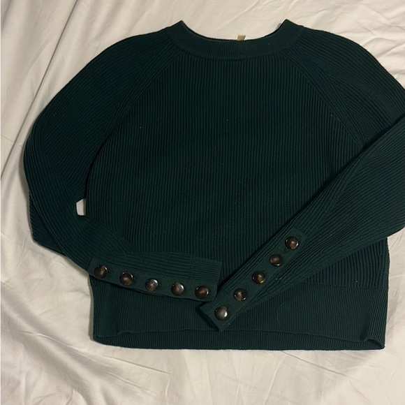 Sézane Sami jumper size s EUC worn twice- bottle green - Picture 2 of 4